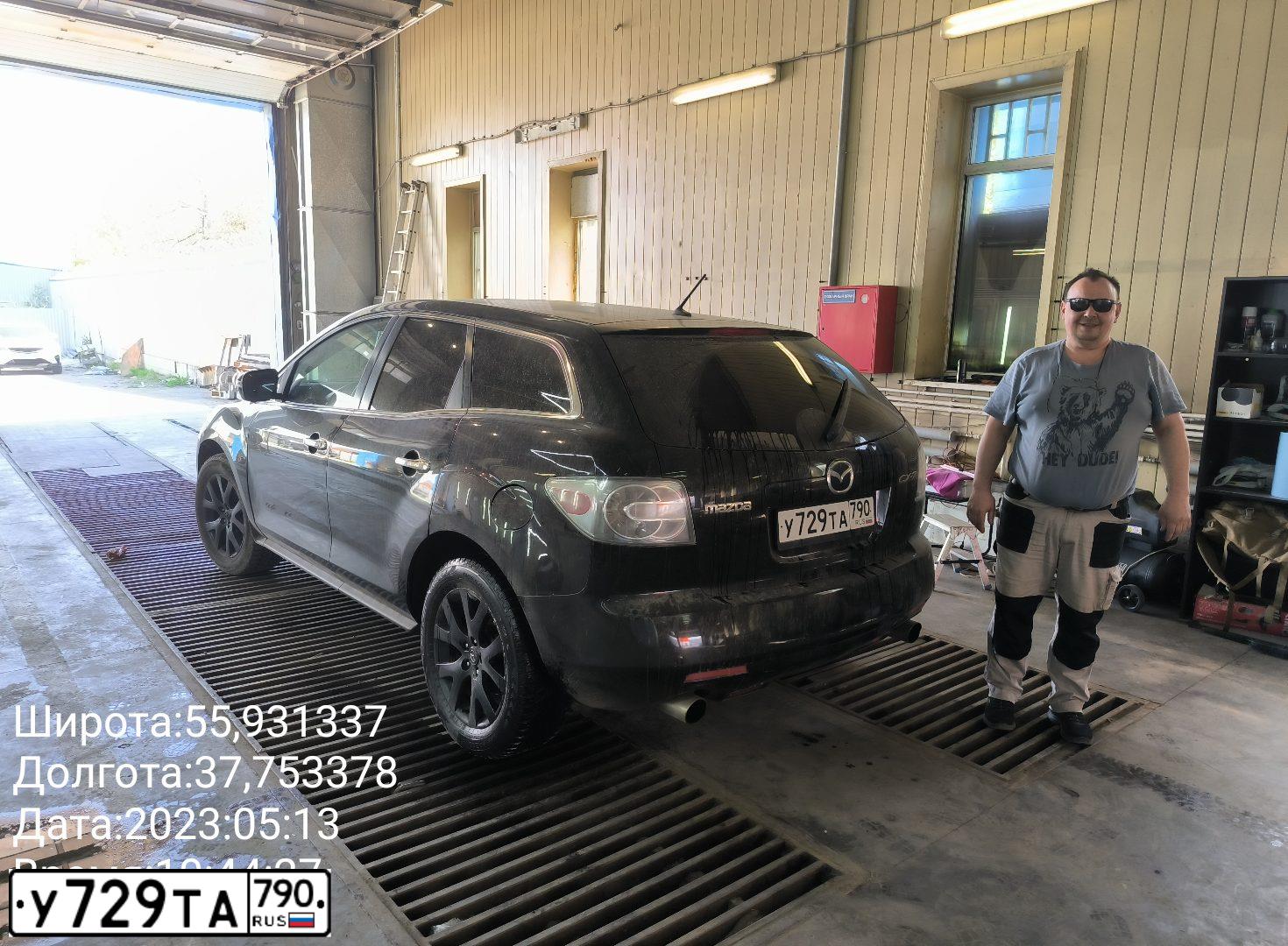 Фото автомобиля MAZDA CX-7, 2008 — госномер С540ЕХ76
