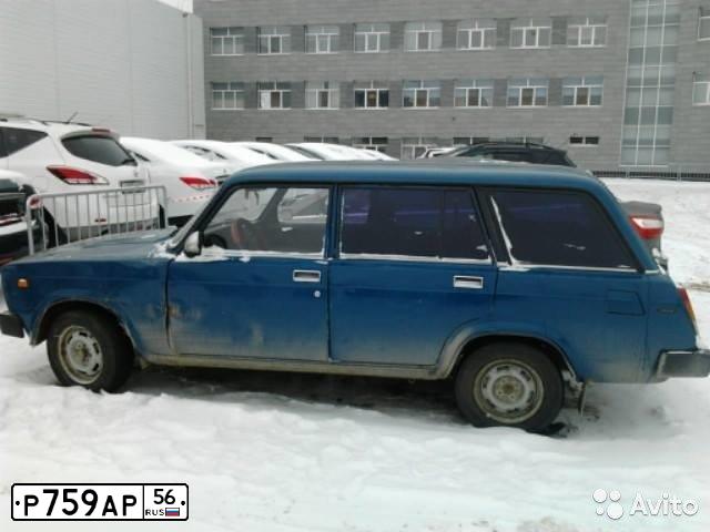 Фото автомобиля LADA 2104, 2002 — госномер Р759АР56. Цвет: Сине-зеленый