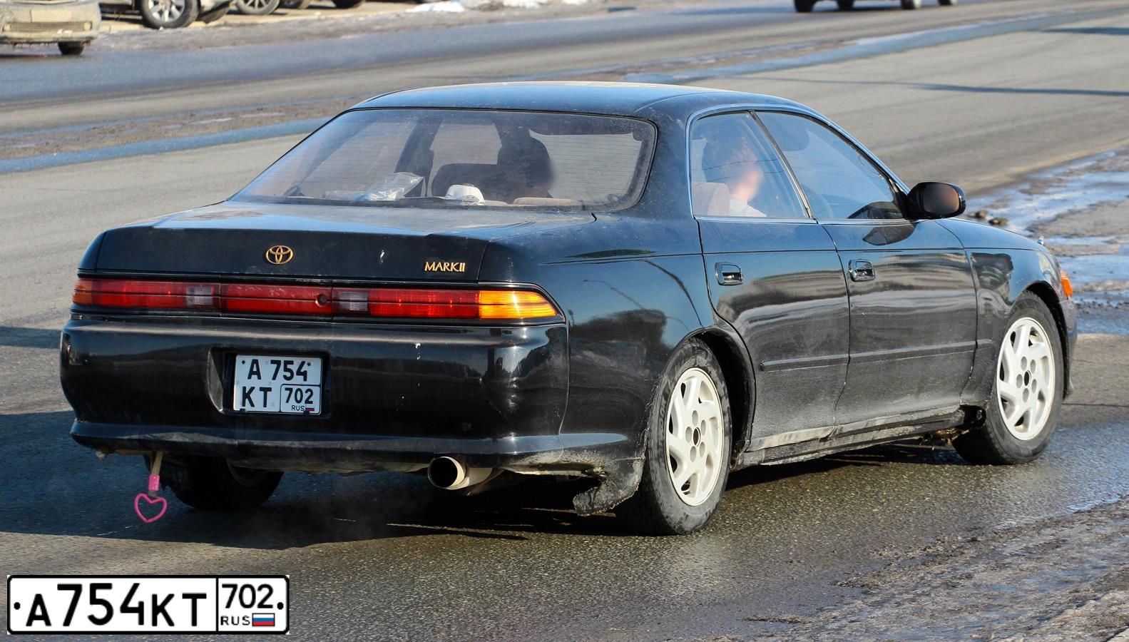 Фото автомобиля ТОЙОТА МАРК 2, 1994 — госномер С669РМ716. Цвет: Черный
