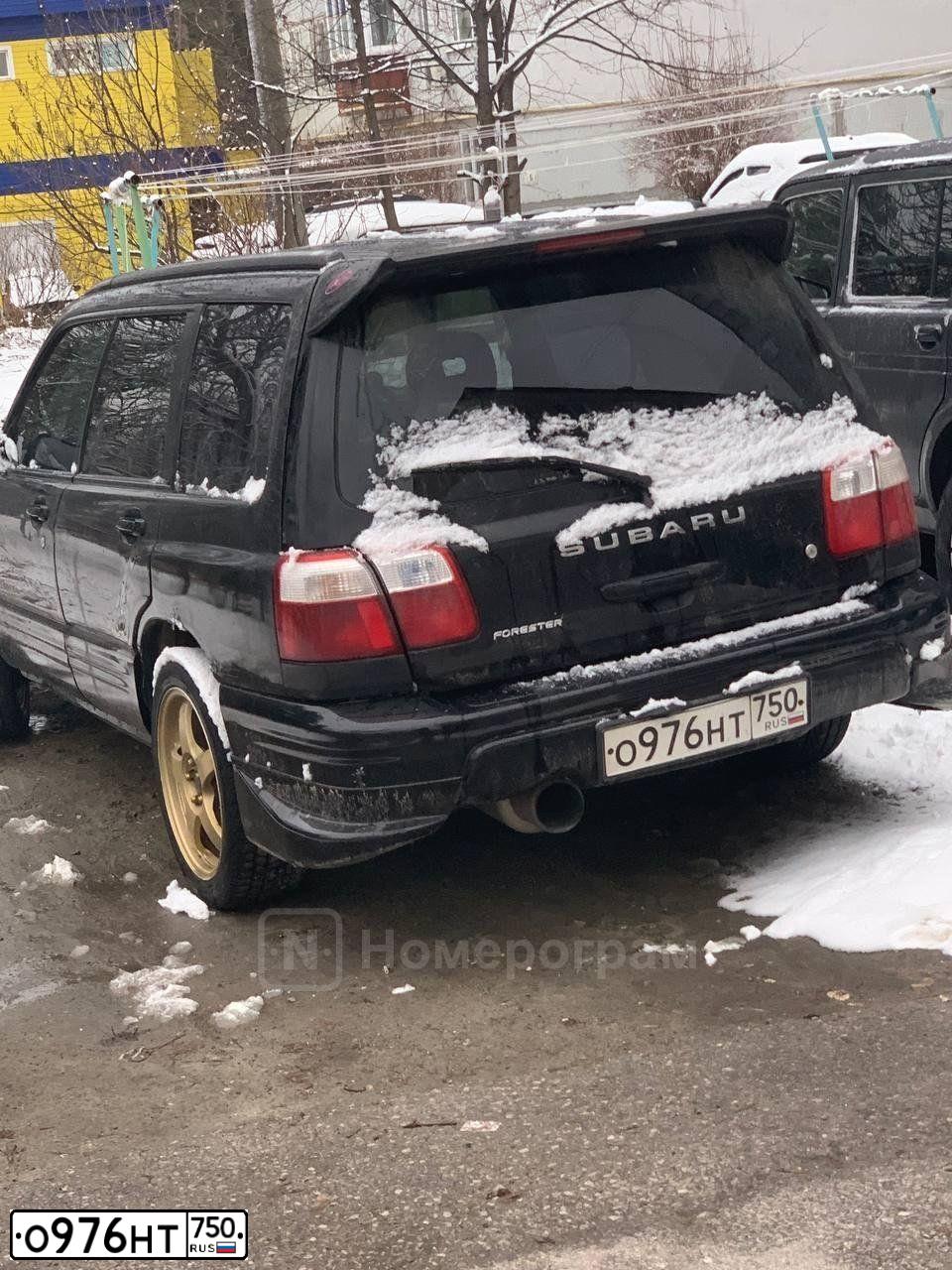 Фото автомобиля SUBARU FORESTER, 1997 — госномер Т625СТ58