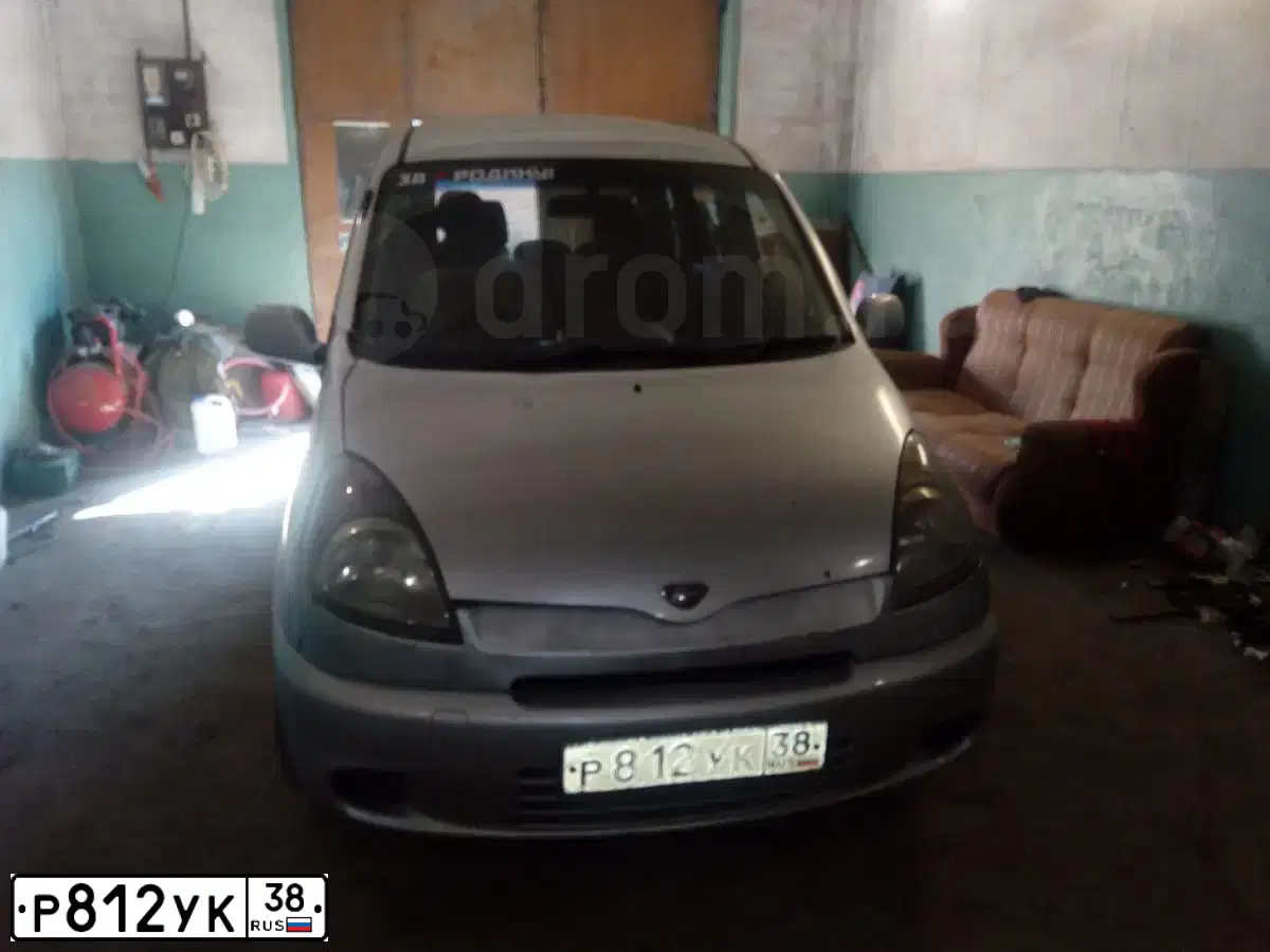 Фото автомобиля TOYOTA FUNCARGO, 2000 — госномер Р812УК38
