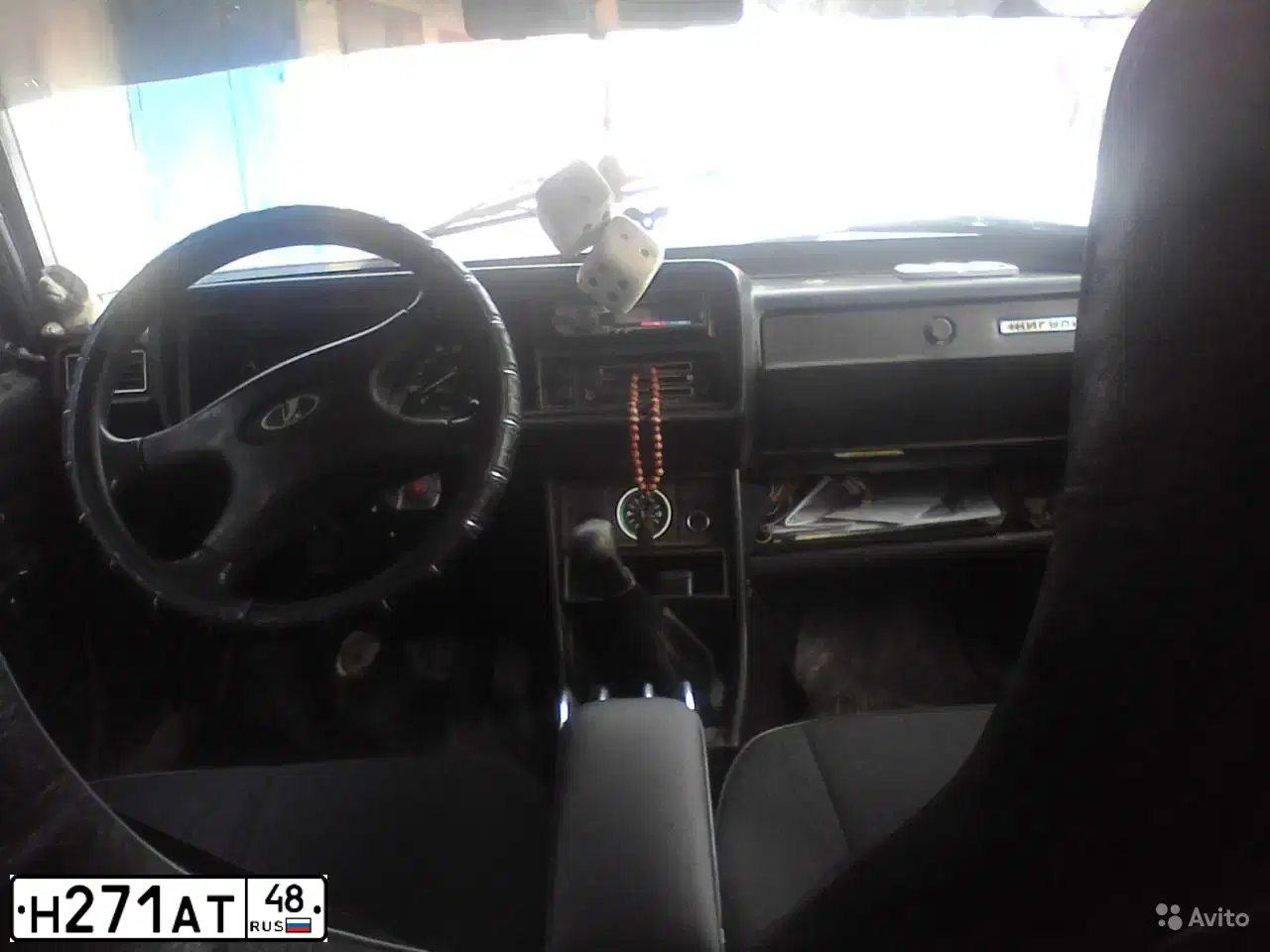 Фото автомобиля LADA 2107, 2000 — госномер К709РА48. Цвет: Сине-зеленый