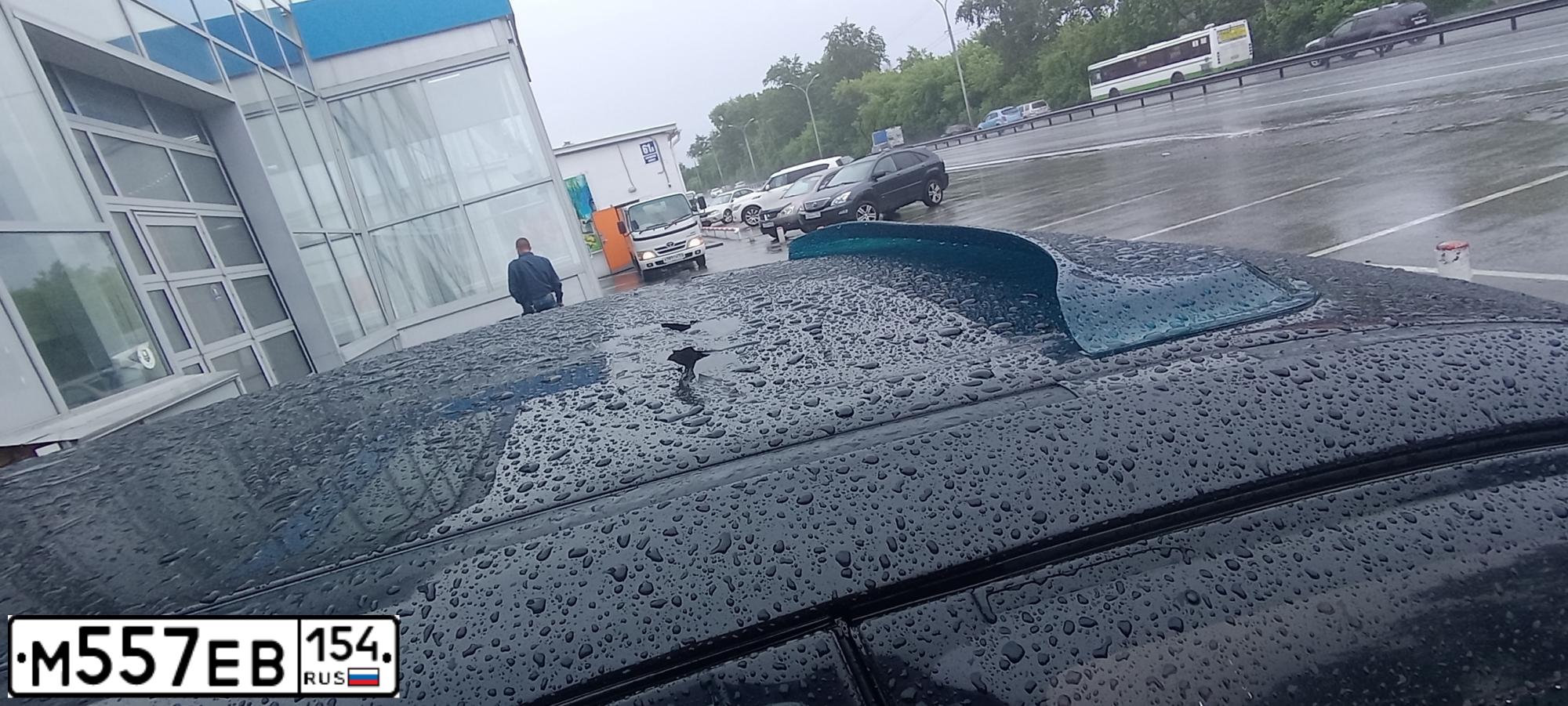 Фото автомобиля LEXUS RX, 2003 — госномер М557ЕВ154. Цвет: ЧЕРНЫЙ