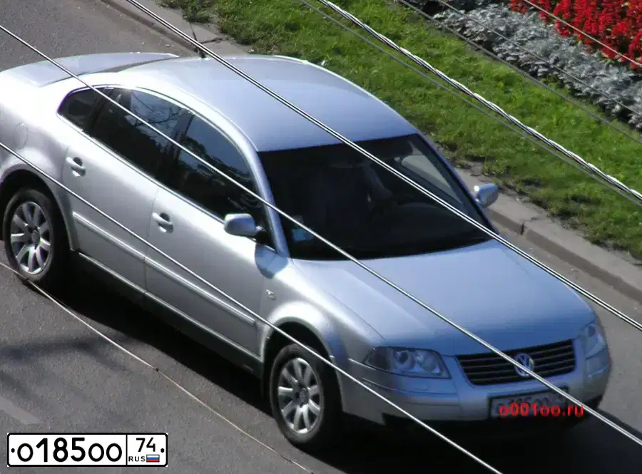 Фото автомобиля VOLKSWAGEN PASSAT, 2002 — госномер К023ОВ45. Цвет: СЕРЕБРИСТЫЙ