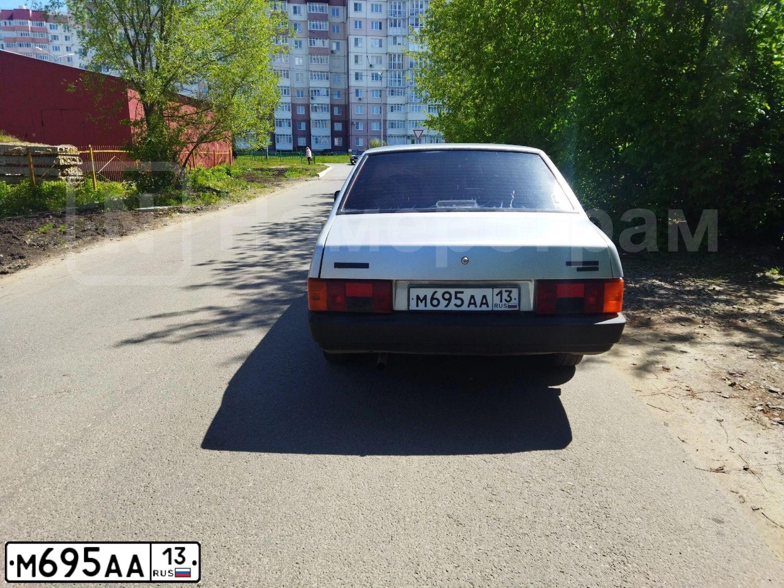 Фото автомобиля LADA 21099, 2002 — госномер М725ОТ13