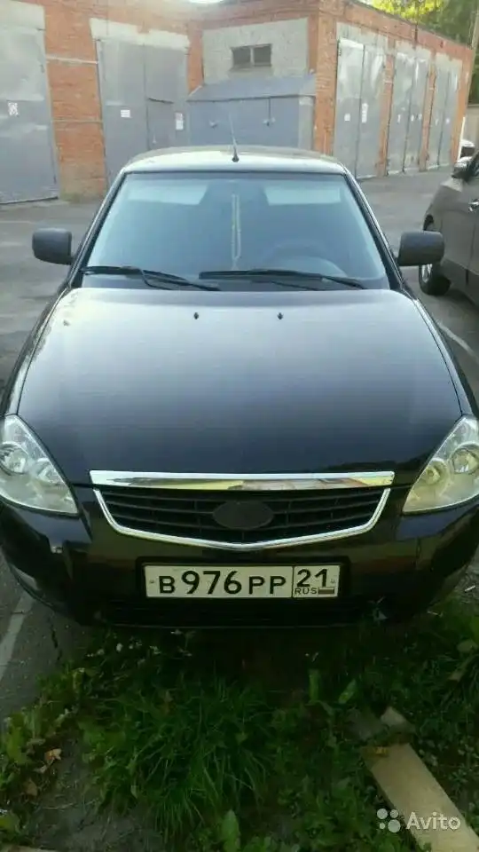 Фото автомобиля LADA PRIORA, 2012 — госномер М063АХ53. Цвет: СИНЕ-ЧЕРНЫЙ
