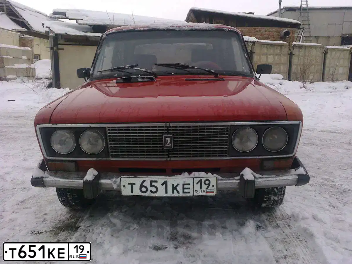 Фото автомобиля LADA 2106, 1995 — госномер Т651КЕ19. Цвет: КРАСНЫЙ