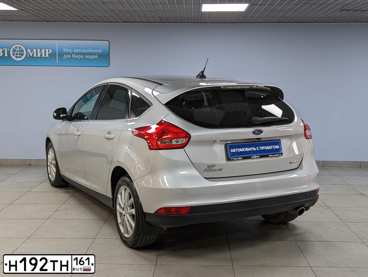 Фото автомобиля FORD FOCUS, 2017 — госномер Н192ТН161. Цвет: СЕРЕБРИСТЫЙ