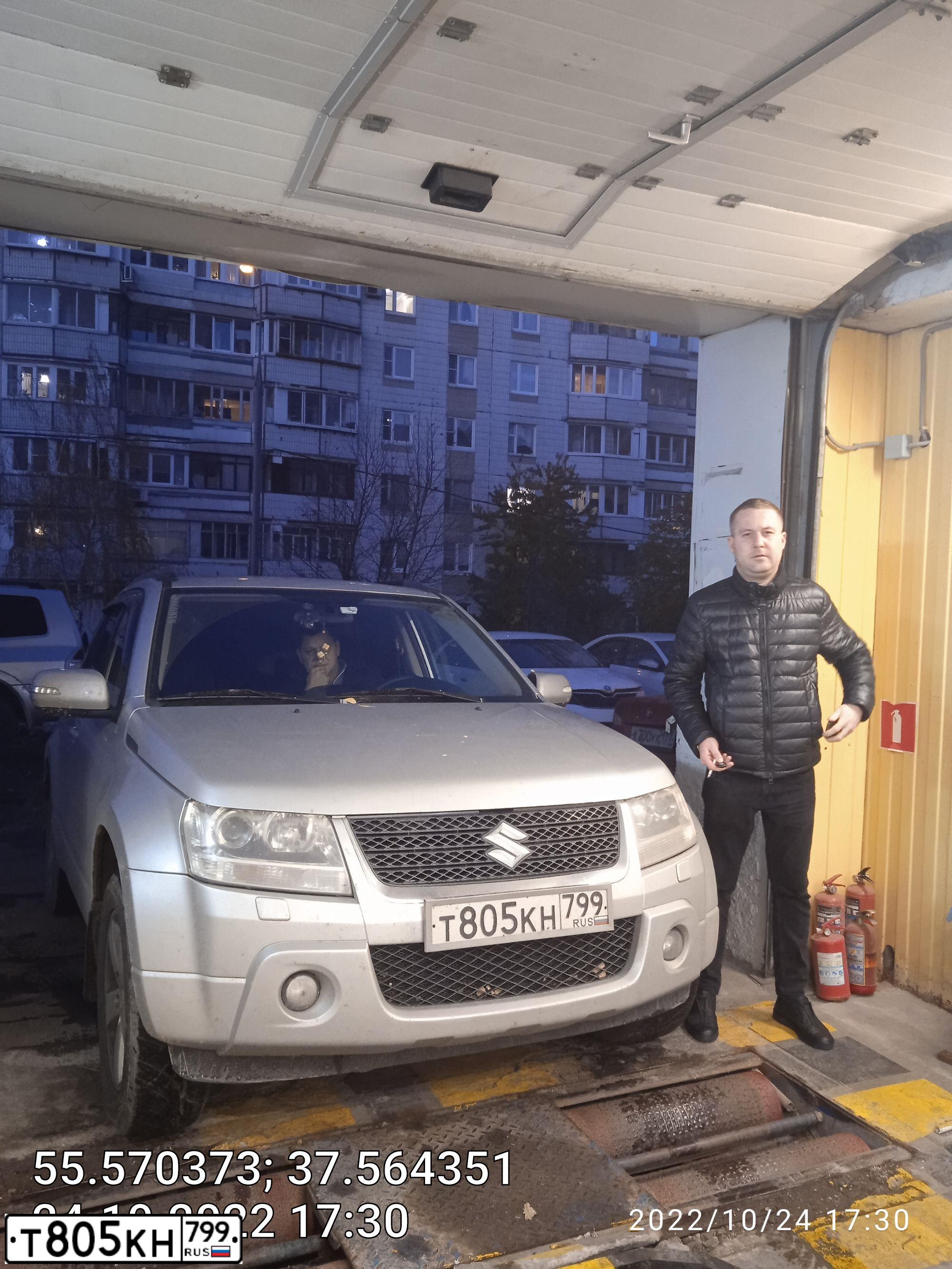 Фото автомобиля SUZUKI /GRAND/ VITARA, 2010 — госномер С444СС11. Цвет: СЕРЕБРИСТЫЙ