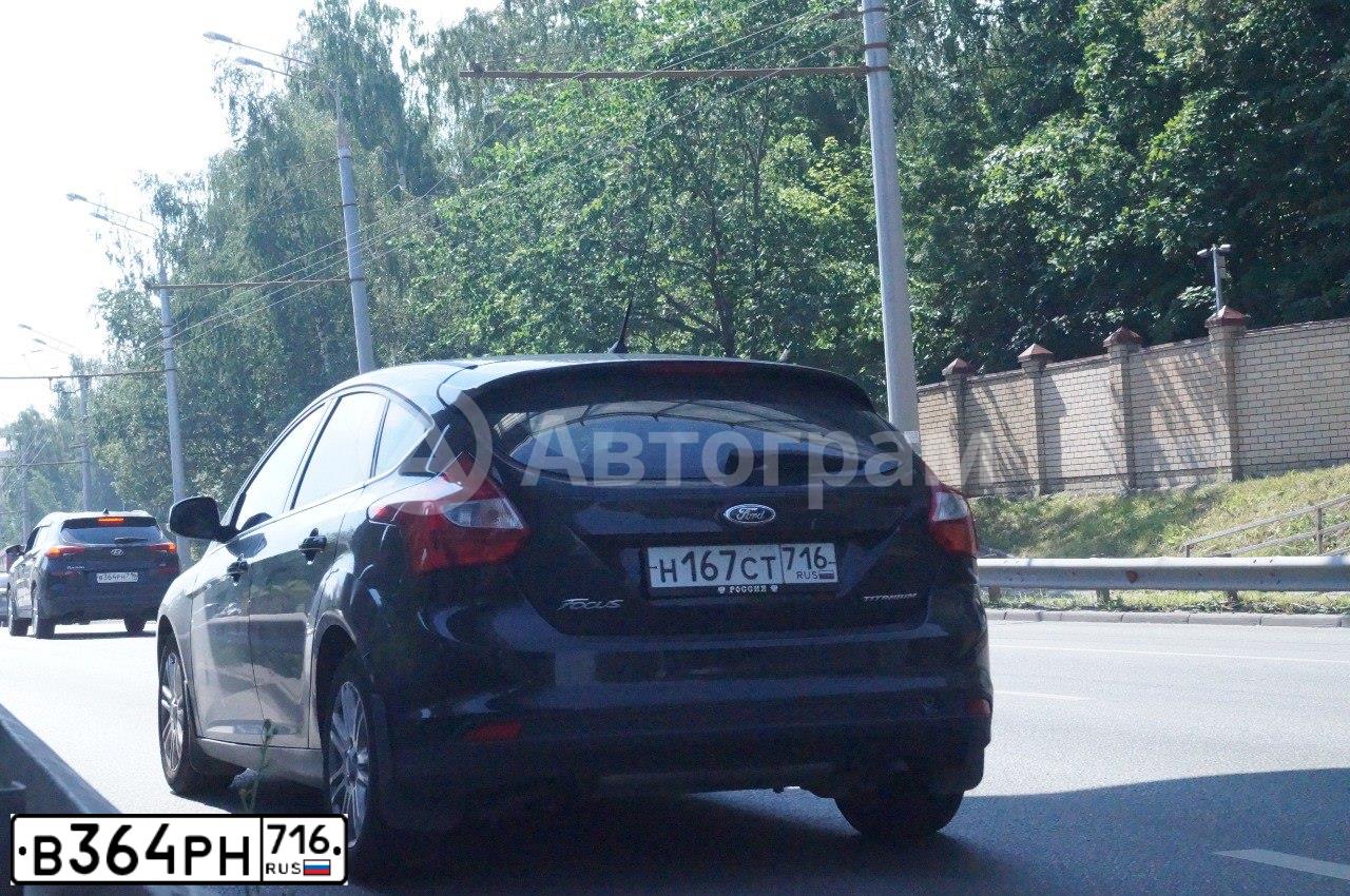 Фото автомобиля HYUNDAI TUCSON, 2018 — госномер В364РН716. Цвет: ЧЕРНЫЙ