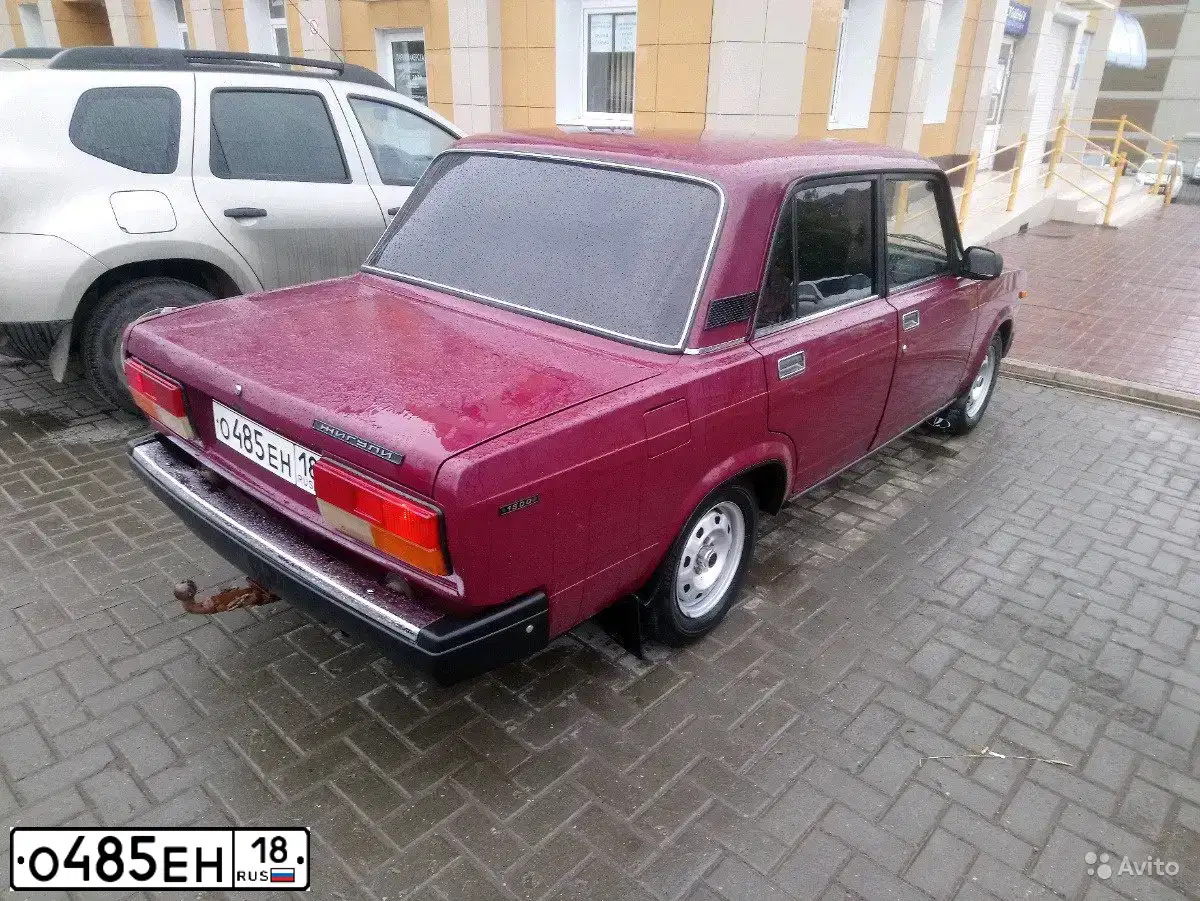 Фото автомобиля LADA 2107, 2003 — госномер С478ЕТ18. Цвет: ТЕМНО-БОРДОВЫЙ