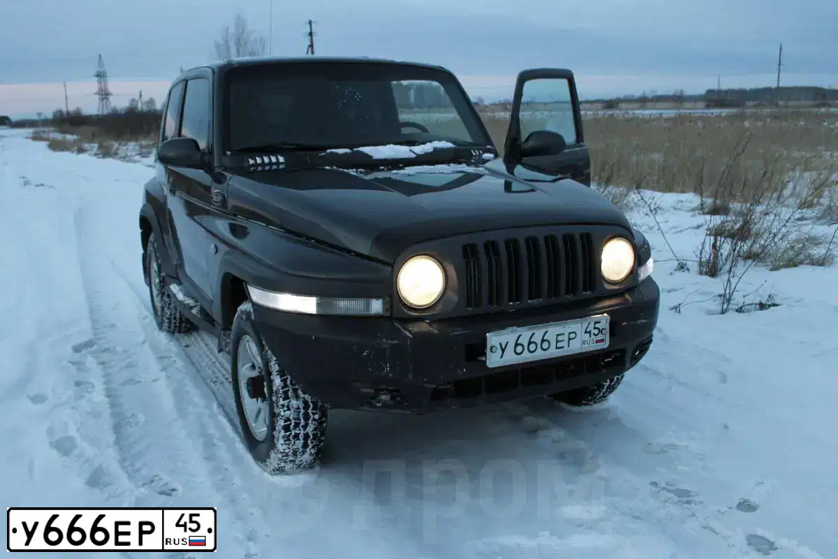 Фото автомобиля TAGAZ Z TAGER, 2010 — госномер У666ЕР45. Цвет: ТЕМНО-СЕРЫЙ