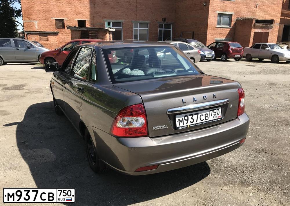 Фото автомобиля LADA 2170 PRIORA, 2018 — госномер Т449АР58. Цвет: ЗОЛОТИСТО-КОРИЧНЕВЫЙ
