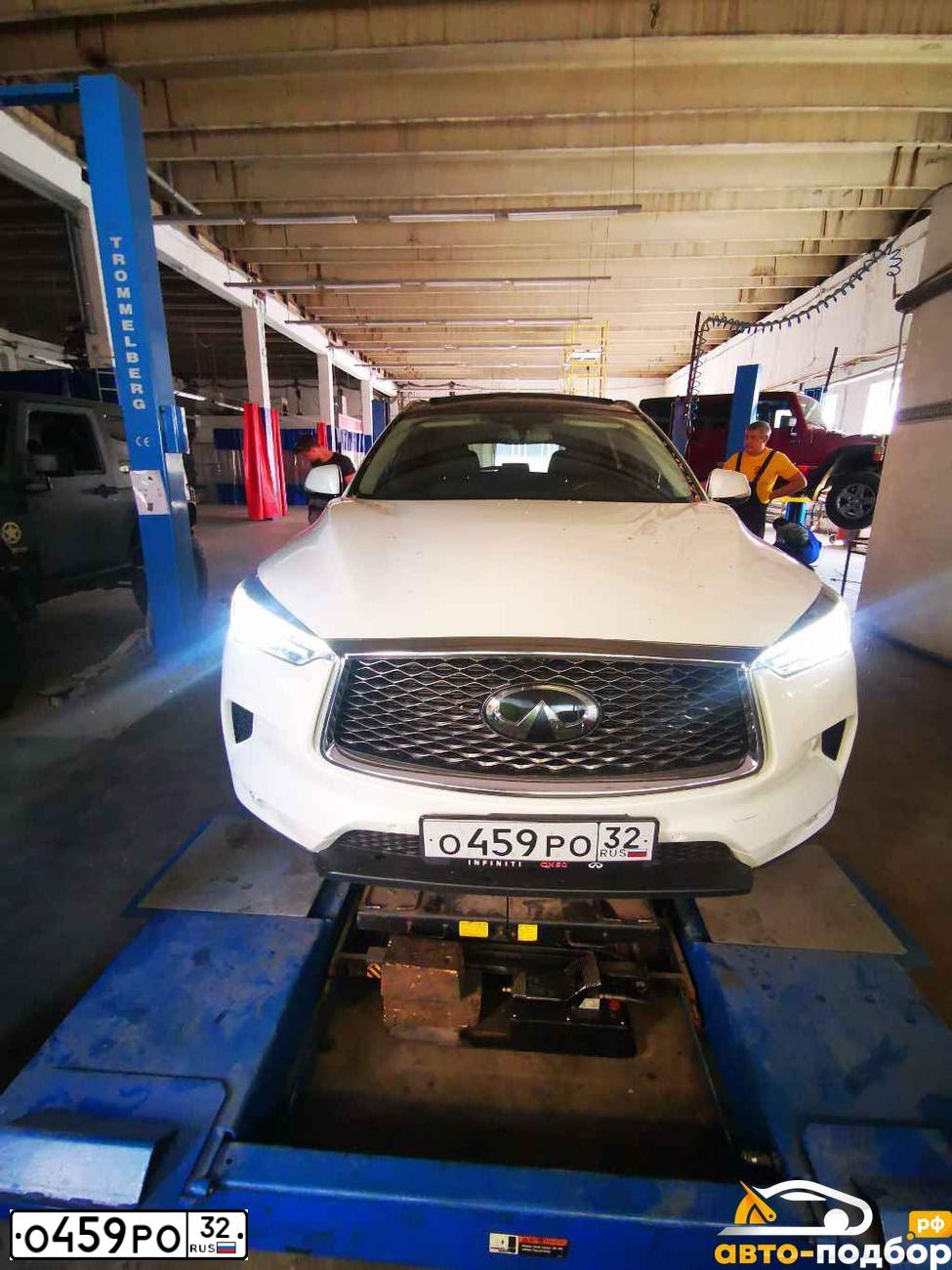 Фото автомобиля INFINITI QX50, 2018 — госномер Н023СС799