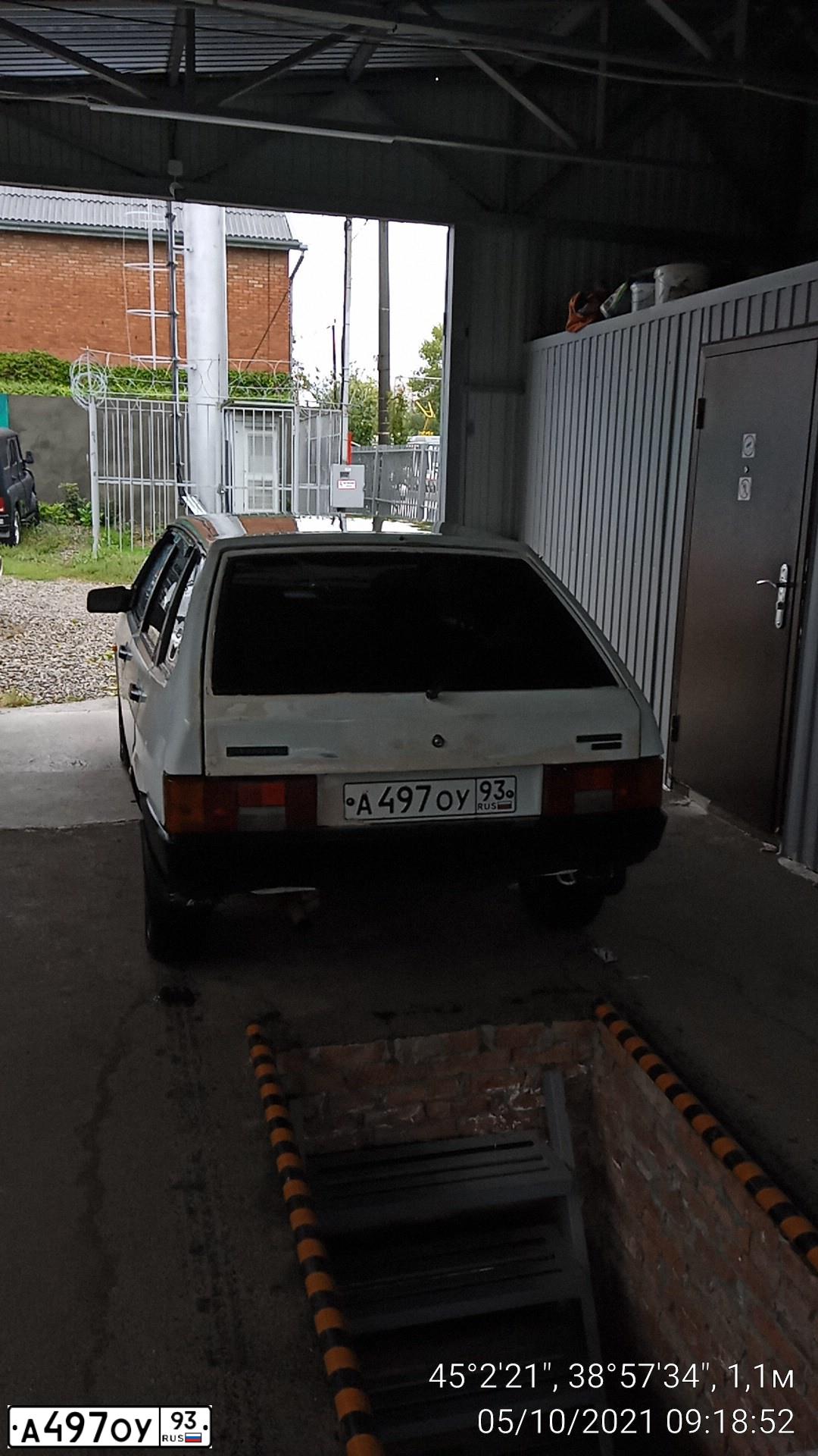 Фото автомобиля LADA 2109 SAMARA, 2001 — госномер А497ОУ93