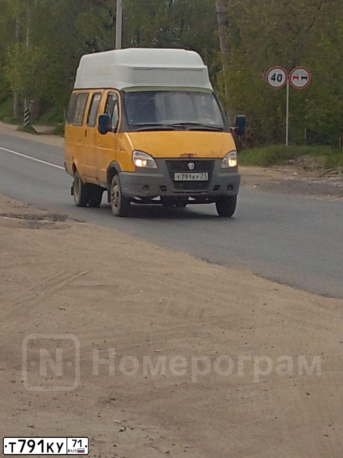 Фото автомобиля GAZ 3221 EL, 2004 — госномер Т791КУ71. Цвет: ЗОЛОТИСТО-ЖЕЛТЫЙ