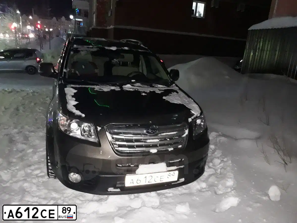 Фото автомобиля SUBARU B9 TRIBECA, 2007 — госномер А236УМ750. Цвет: бронзовый