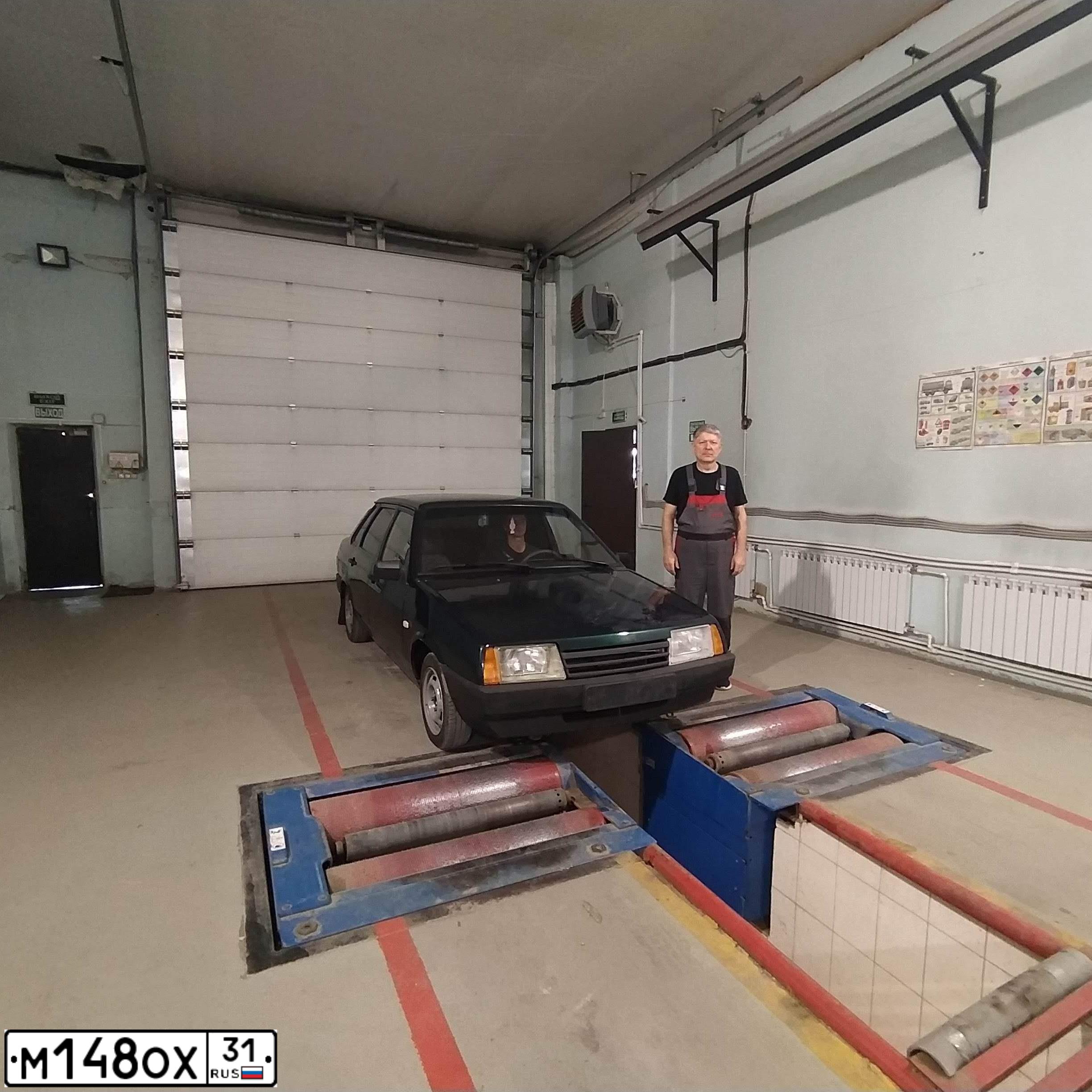 Фото автомобиля LADA 21099, 2002 — госномер Н387ТМ69. Цвет: ТЕМНО ЗЕЛЕНЫЙ