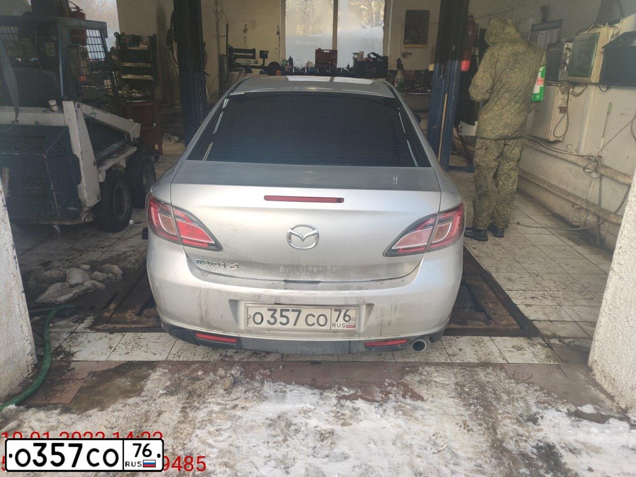 Фото автомобиля MAZDA 6, 2008 — госномер С370ЕЕ799