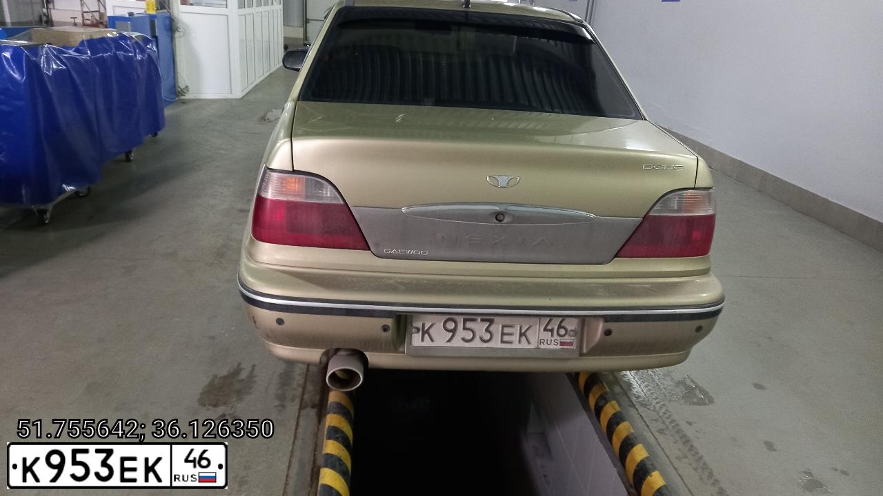 Фото автомобиля MITSUBISHI LANCER, 2008 — госномер Е622НТ67. Цвет: БЕЖЕВЫЙ