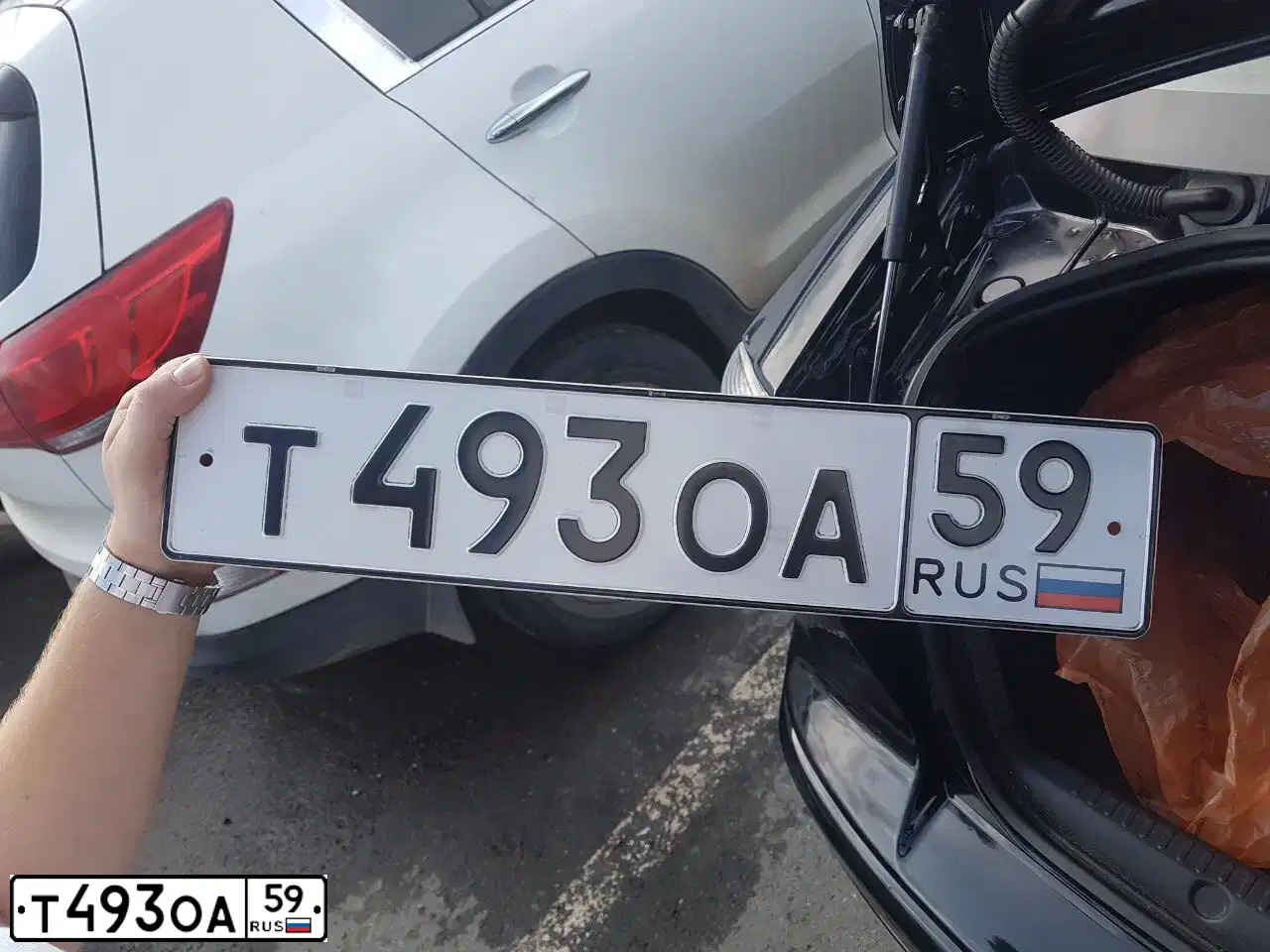 Фото автомобиля MITSUBISHI LANCER, 2010 — госномер М418УУ159. Цвет: ЧЕРНЫЙ