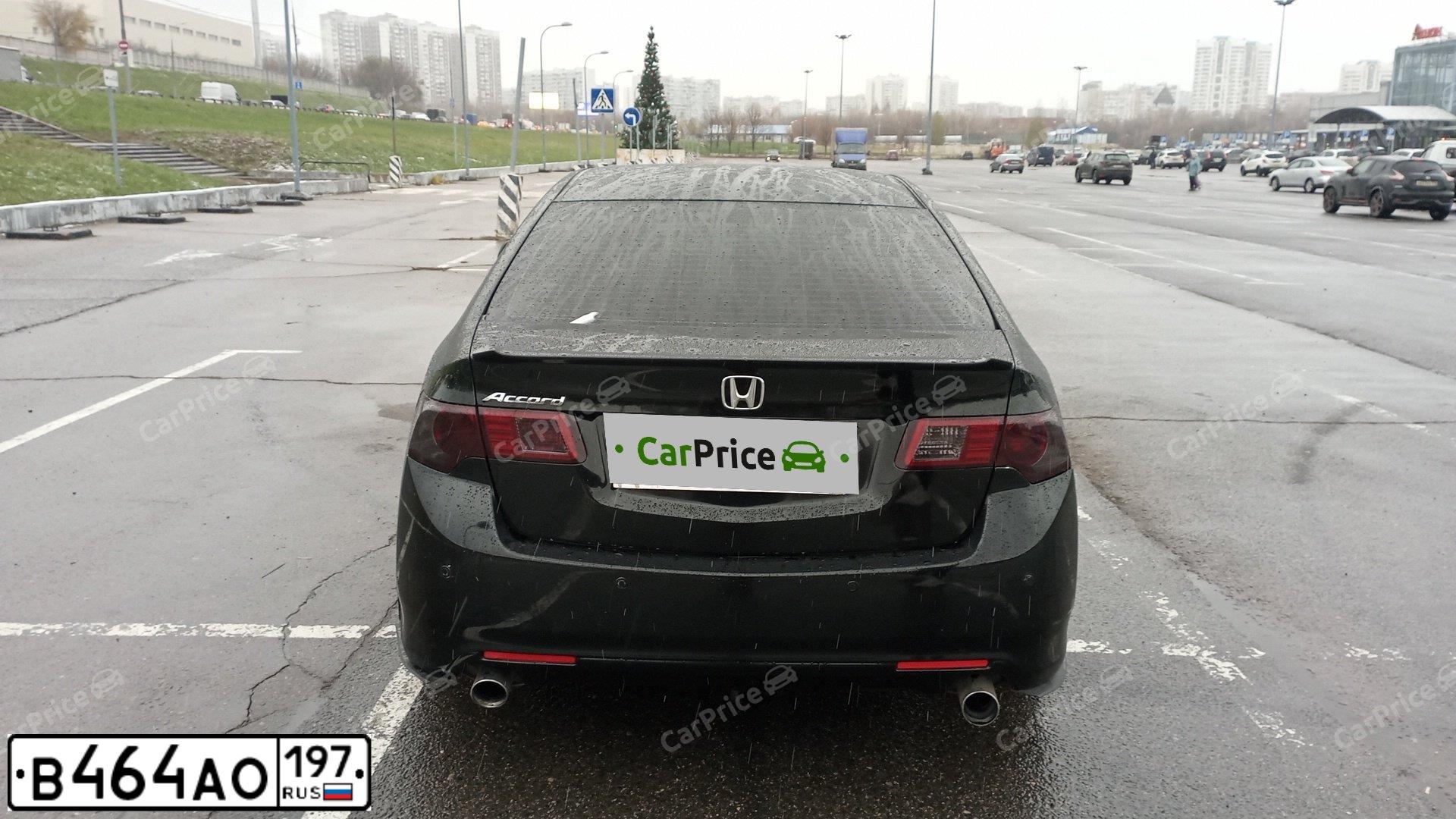 Фото автомобиля HONDA ACCORD, 2008 — госномер О193МА797. Цвет: ЧЕРНЫЙ