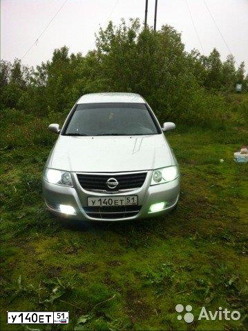 Фото автомобиля NISSAN ALMERA, 2007 — госномер В431РР51. Цвет: Серебристый