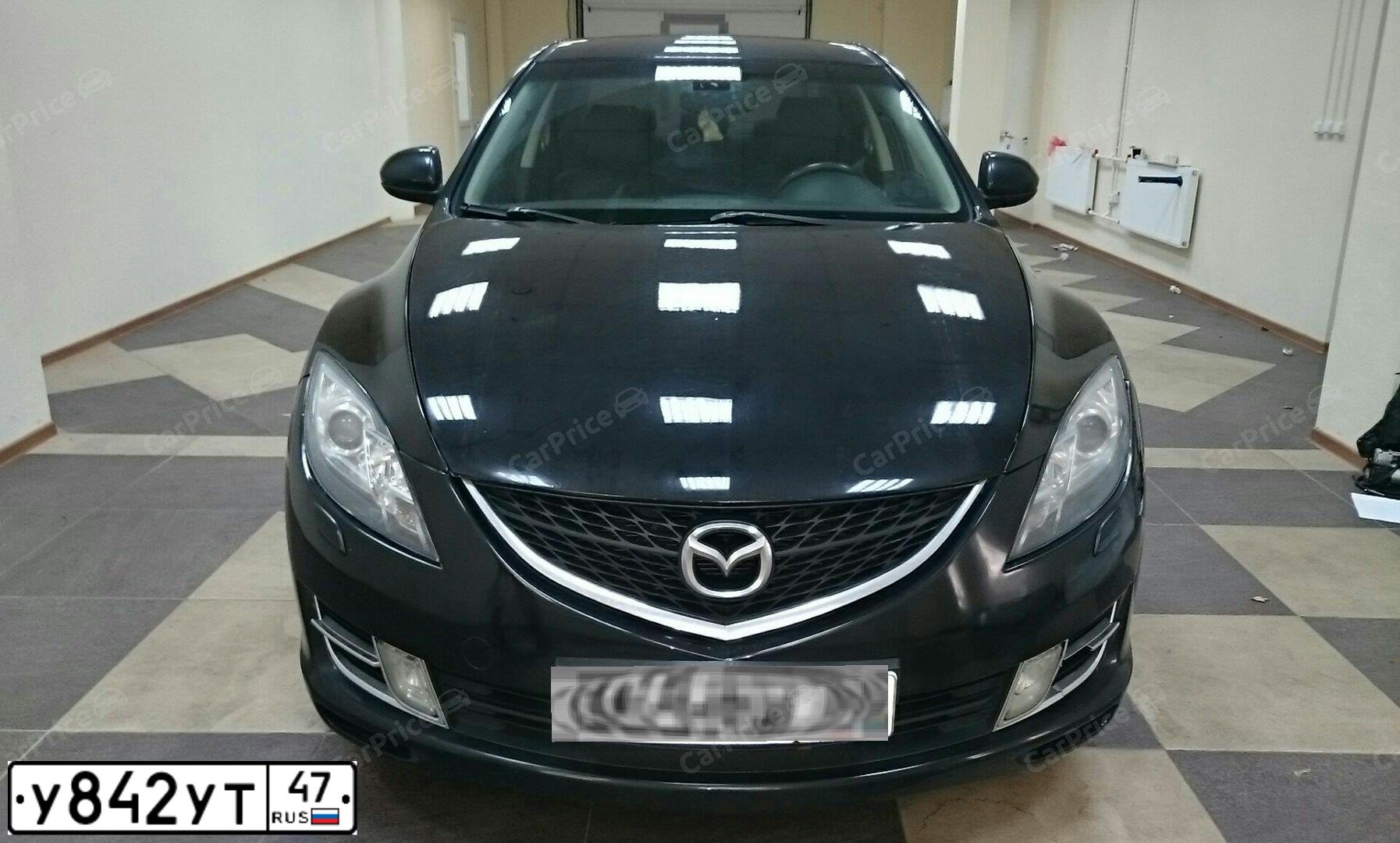 Фото автомобиля MAZDA 6, 2008 — госномер С024ОМ178. Цвет: ЧЕРНЫЙ