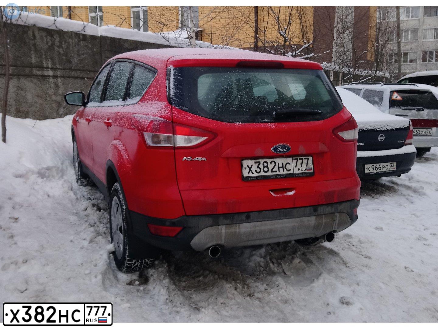 Фото автомобиля FORD KUGA, 2015 — госномер С809ТК198