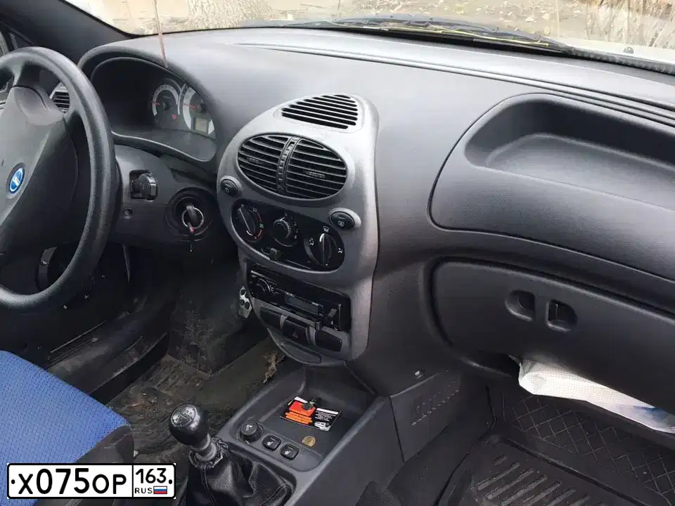 Фото автомобиля LADA 1119 KALINA, 2008 — госномер К078КА126. Цвет: Серебристый