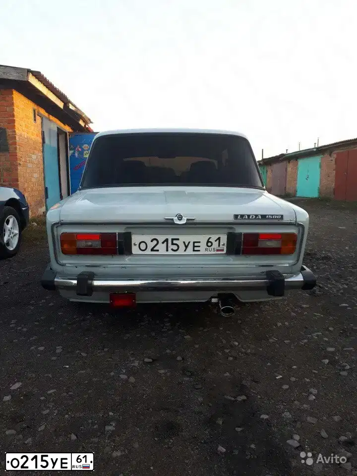 Фото автомобиля LADA 2106, 1982 — госномер О215УЕ61. Цвет: Серый