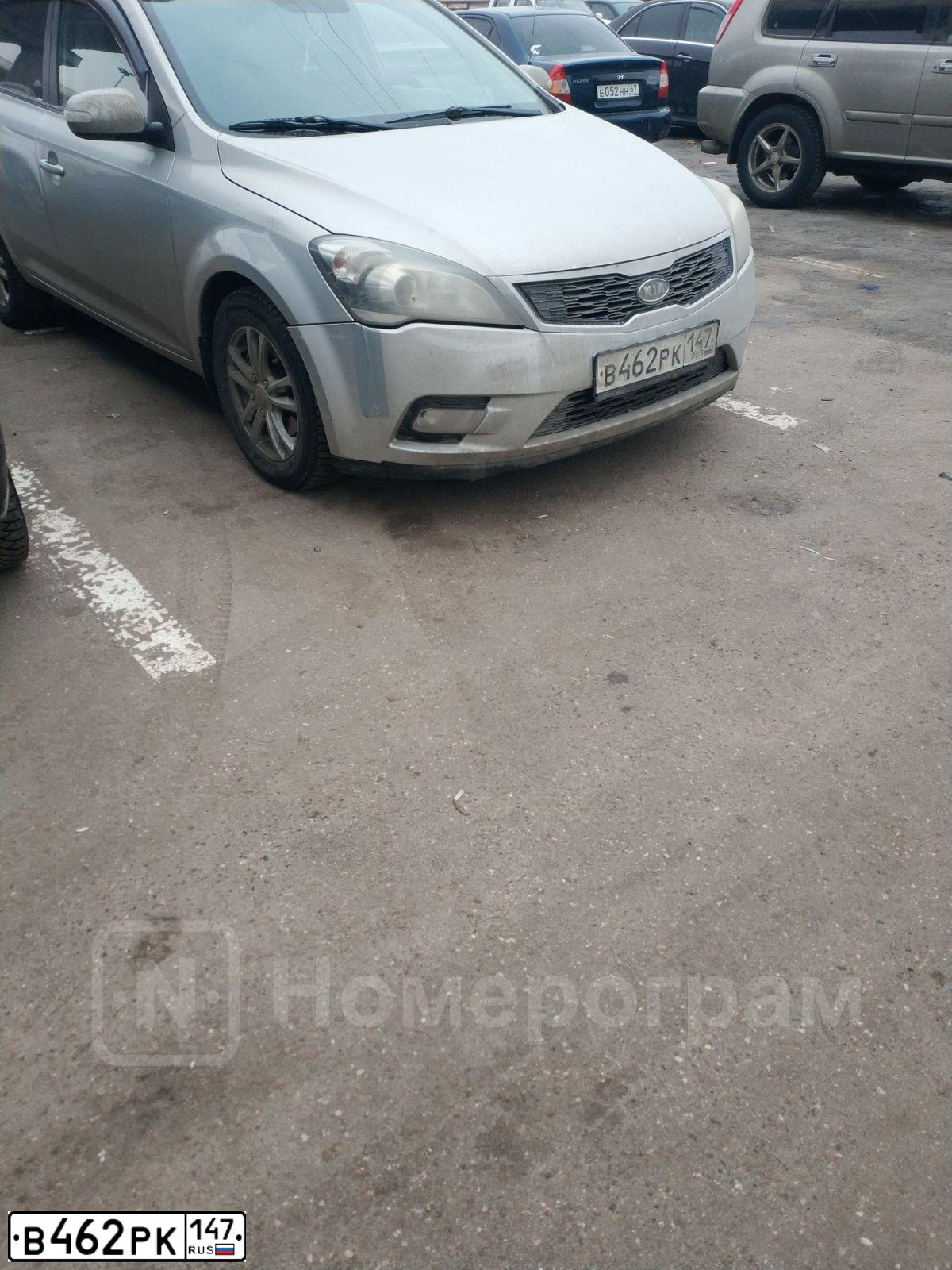 Фото автомобиля KIA CEE'D, 2011 — госномер В462РК147. Цвет: ПЕРЛАМ-СЕРЕБРИСТЫЙ