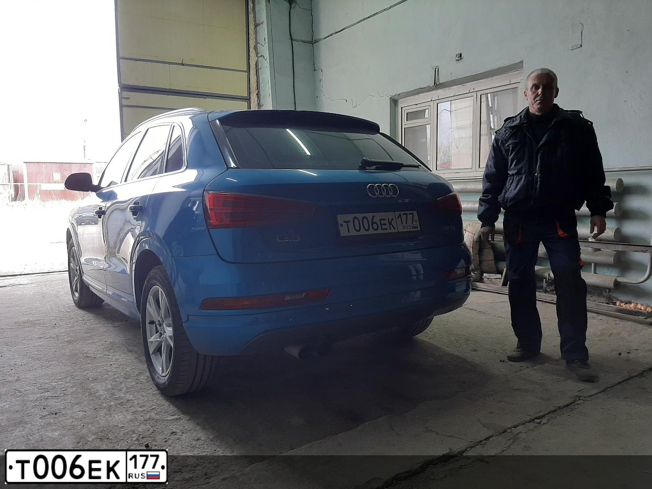 Фото автомобиля AUDI Q7, 2006 — госномер В640ВО193. Цвет: ЧЕРНЫЙ