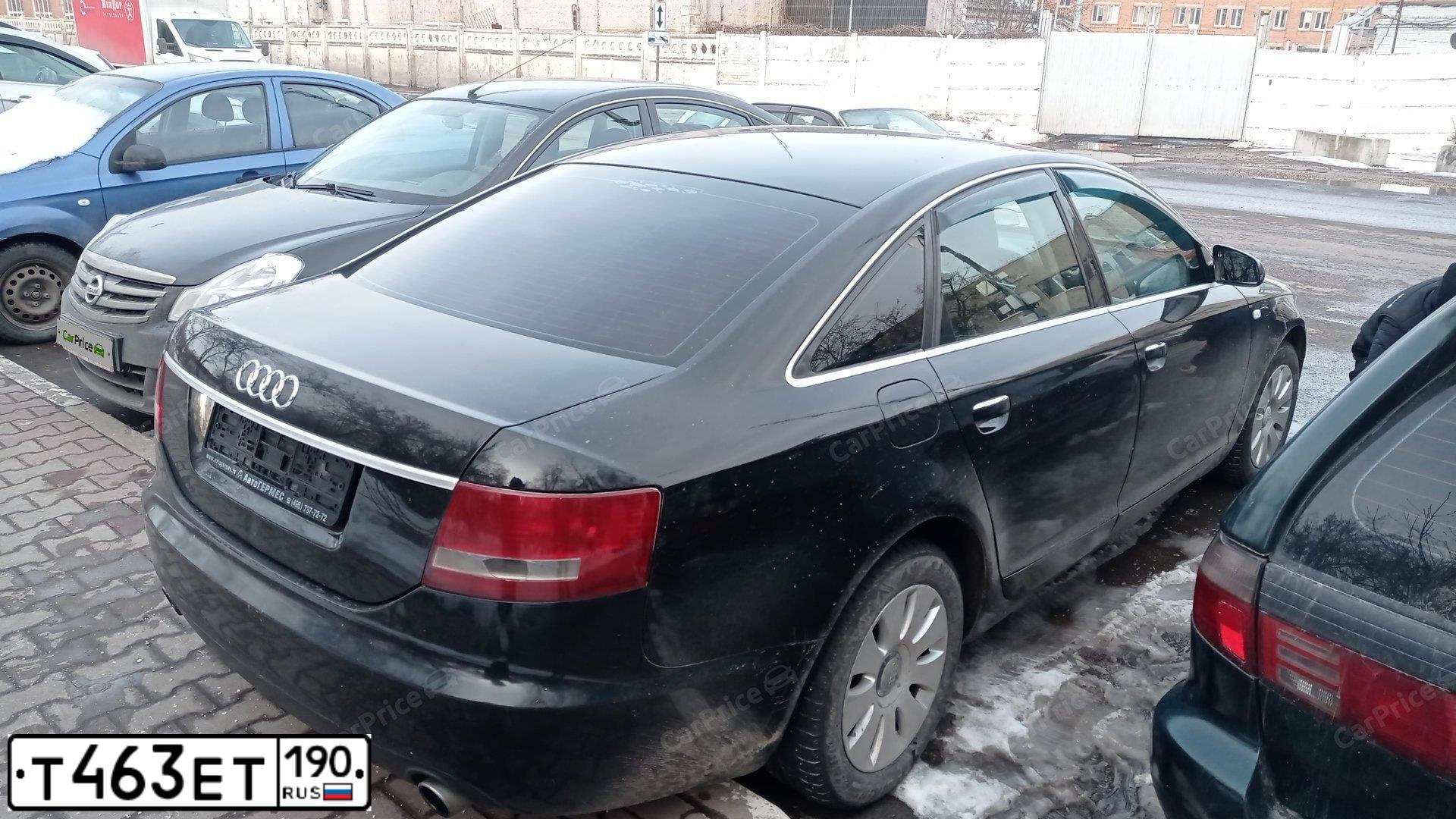 Фото автомобиля AUDI A6, 2005 — госномер М295СВ198. Цвет: ЧЕРНЫЙ