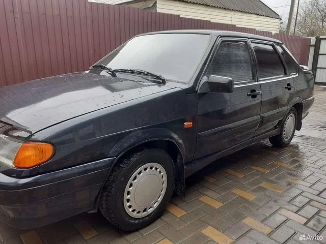 Фото автомобиля LADA 2115 SAMARA, 2007 — госномер Р956АН31. Цвет: ГРАФИТОВЫЙ- МЕТАЛЛИК