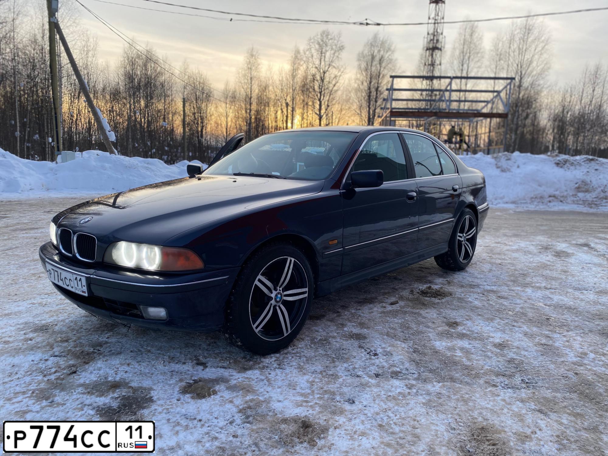 Фото автомобиля BMW 520I, 1998 — госномер Е039КУ11