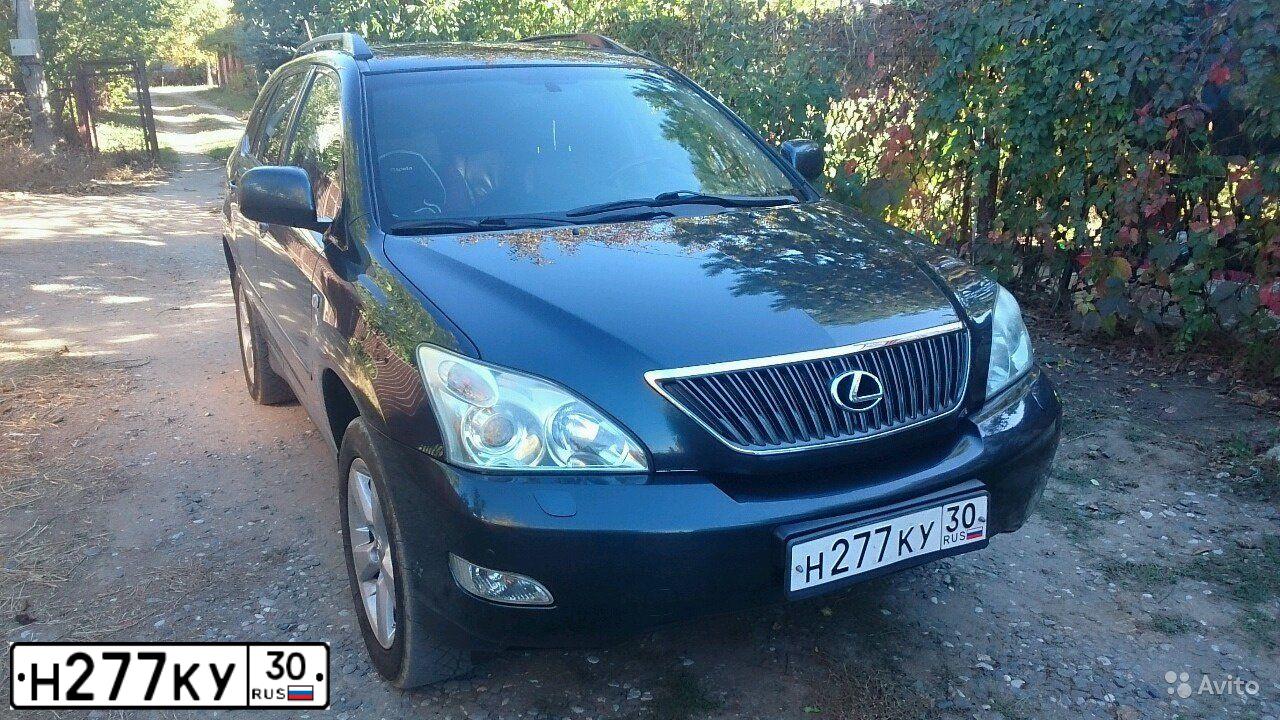 Фото автомобиля LEXUS S RX, 2006 — госномер А157АК49. Цвет: Темно-зеленый