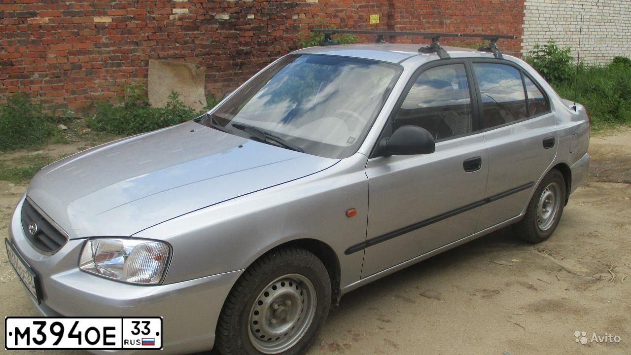 Фото автомобиля TAGAZ ACCENT, 2007 — госномер М394ОЕ33. Цвет: СЕРЕБРИСТЫЙ