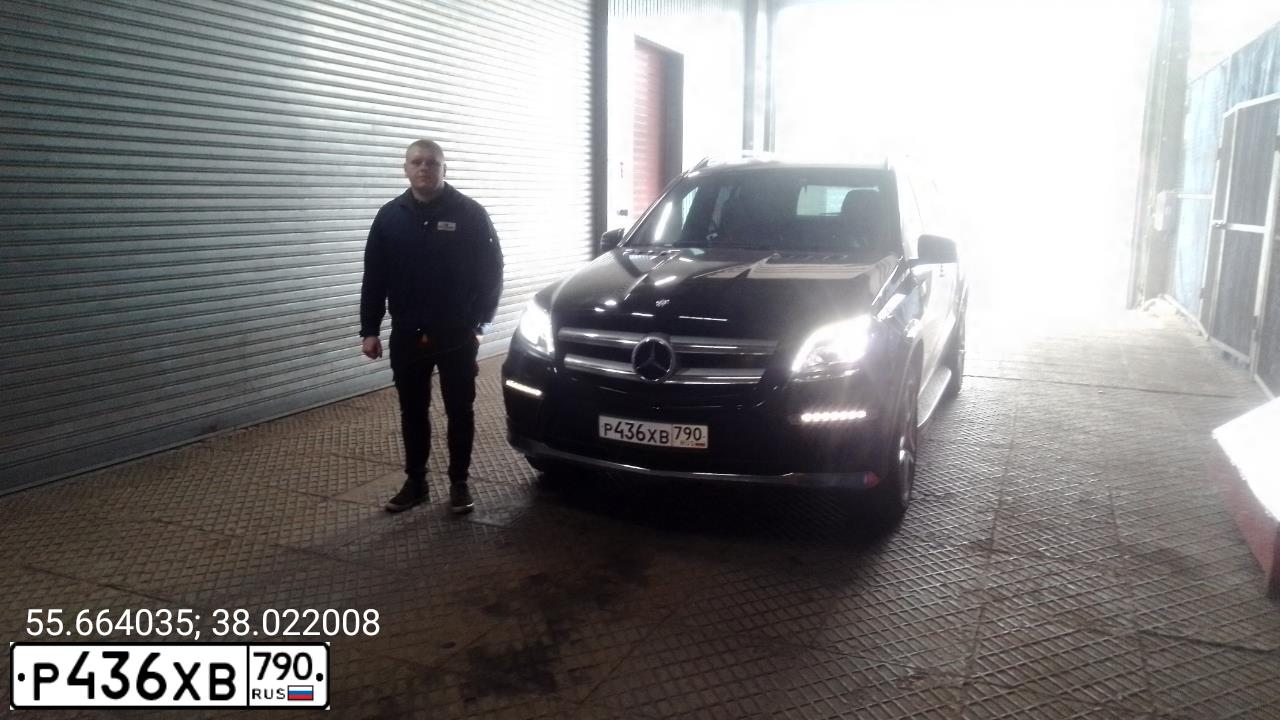 Фото автомобиля MERCEDES-BENZ GL350, 2013 — госномер Н159РН134. Цвет: ЧЕРНЫЙ