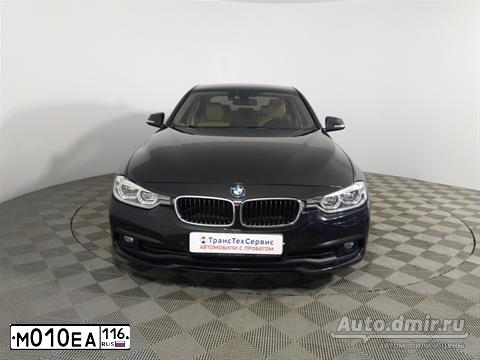 Фото автомобиля BMW 318, 2015 — госномер Х165ТХ12. Цвет: ЧЕРНЫЙ