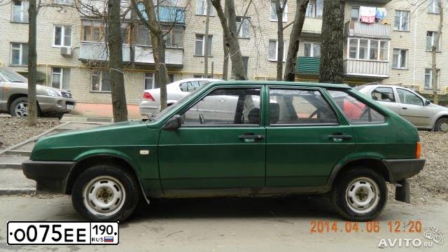 Фото автомобиля LADA 2109, 1999 — госномер Е613ОЕ82. Цвет: ЗЕЛЕНЫЙ ЯРКИЙ
