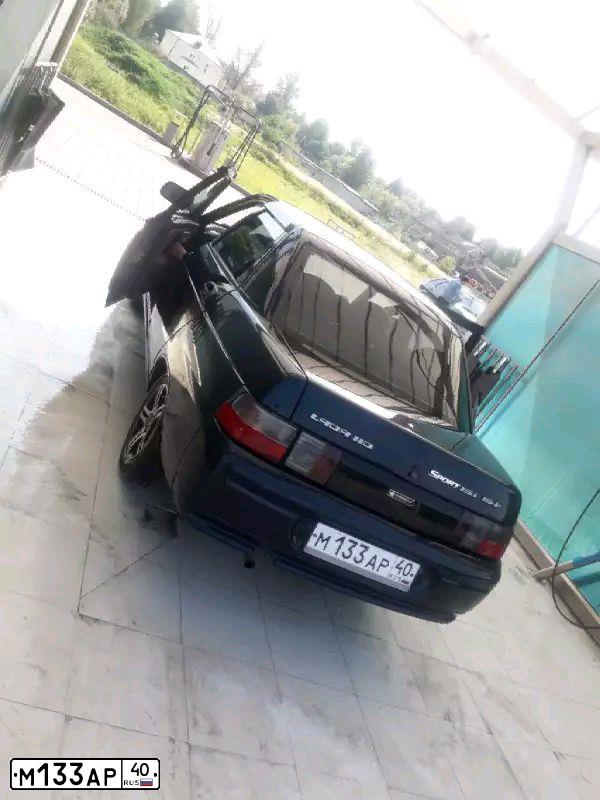 Фото автомобиля LADA 2110 LADA, 2003 — госномер М577МХ40. Цвет: ГРАФИТОВЫЙ МЕТАЛЛИК