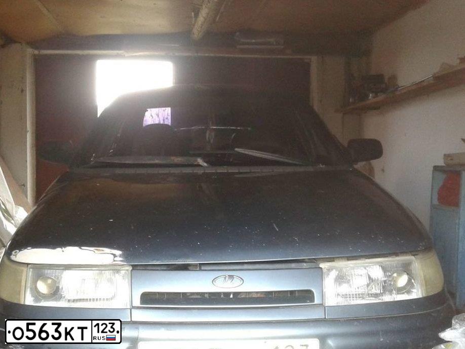 Фото автомобиля LADA 2110, 2000 — госномер В047КН30. Цвет: СЕРО-СИНИЙ