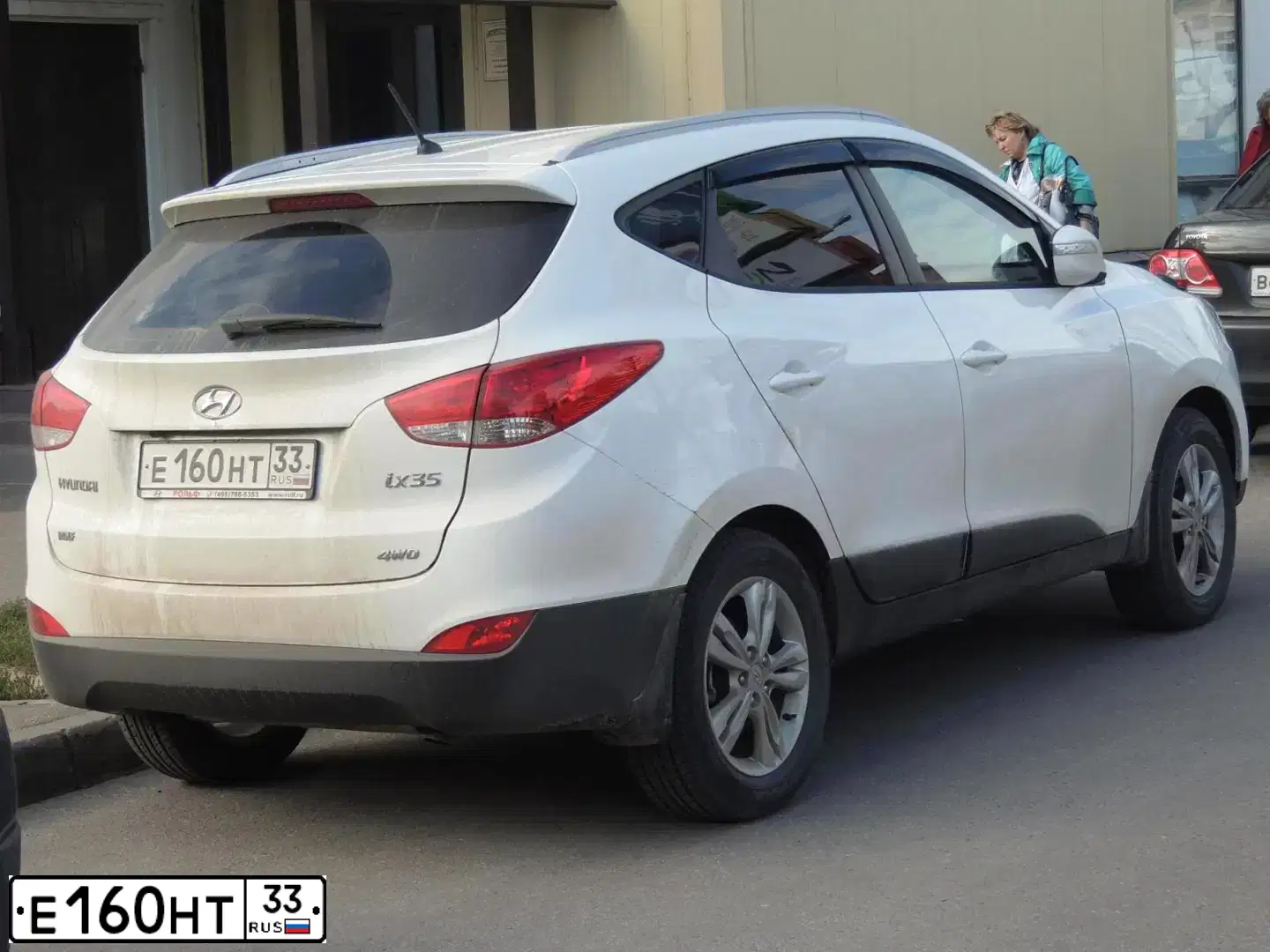 Фото автомобиля HYUNDAI Tucson/ix35, 2013 — госномер Е160НТ33