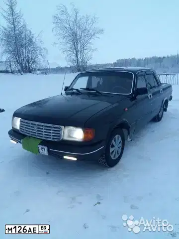 Фото автомобиля GAZ 3102 WOLGA, 1996 — госномер М126АЕ89. Цвет: ЧЕРНЫЙ