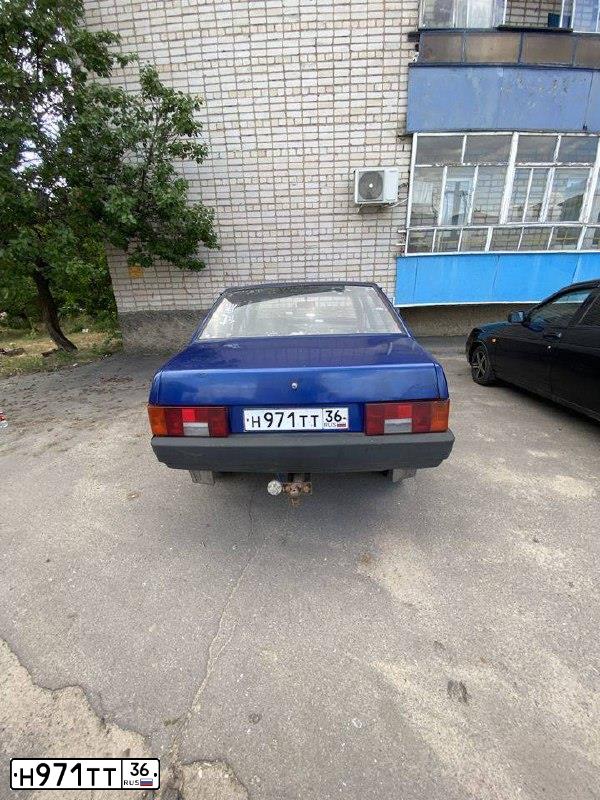 Фото автомобиля LADA 2109 SAMARA, 1998 — госномер Н971ТТ36. Цвет: СИНИЙ