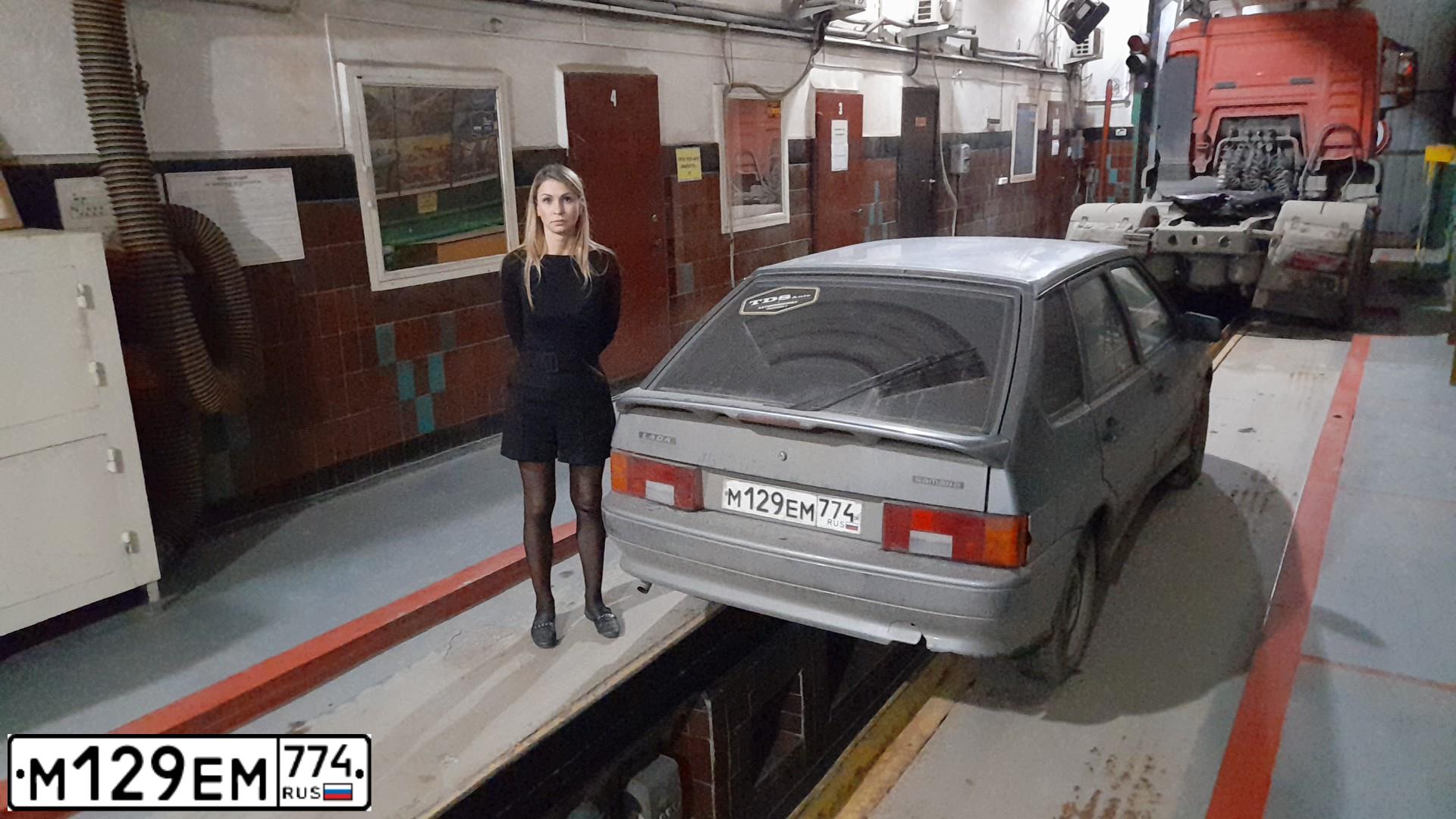Фото автомобиля LADA 2114 SAMARA, 2007 — госномер М808НО174. Цвет: СЕРО-ЗЕЛЕНЫЙ