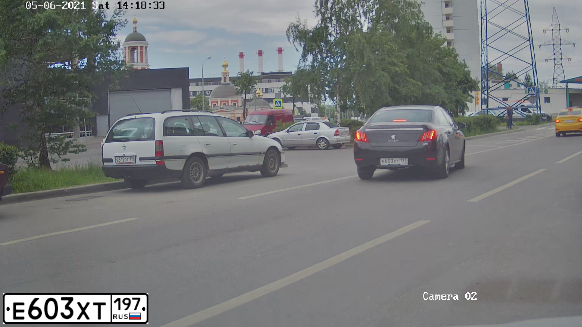 Фото автомобиля PEUGEOT 508, 2012 — госномер Е603ХТ197. Цвет: КОРИЧНЕВЫЙ