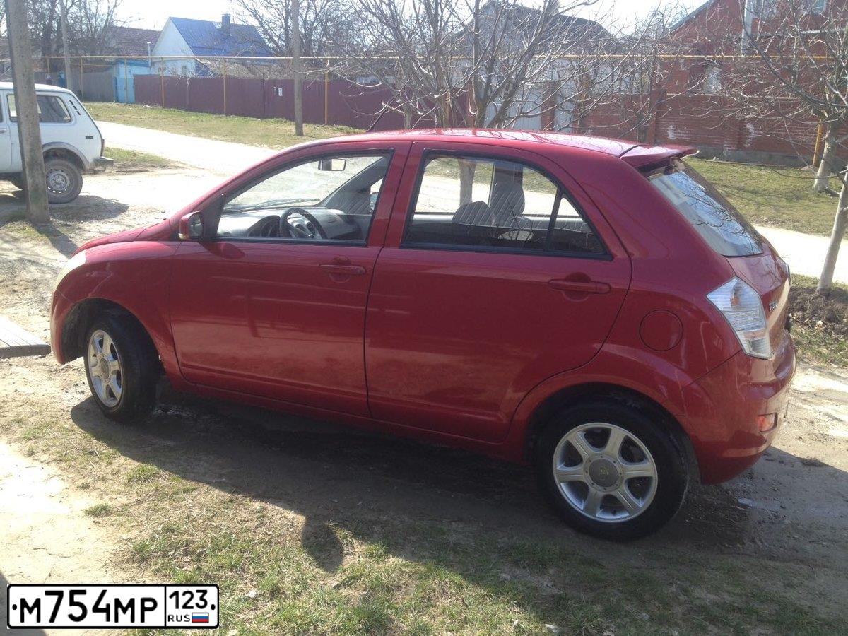 Фото автомобиля FAW V2, 2013 — госномер М754МР123. Цвет: Красный