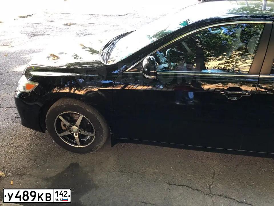 Фото автомобиля TOYOTA CAMRY, 2011 — госномер У489КВ142. Цвет: ЧЕРНЫЙ